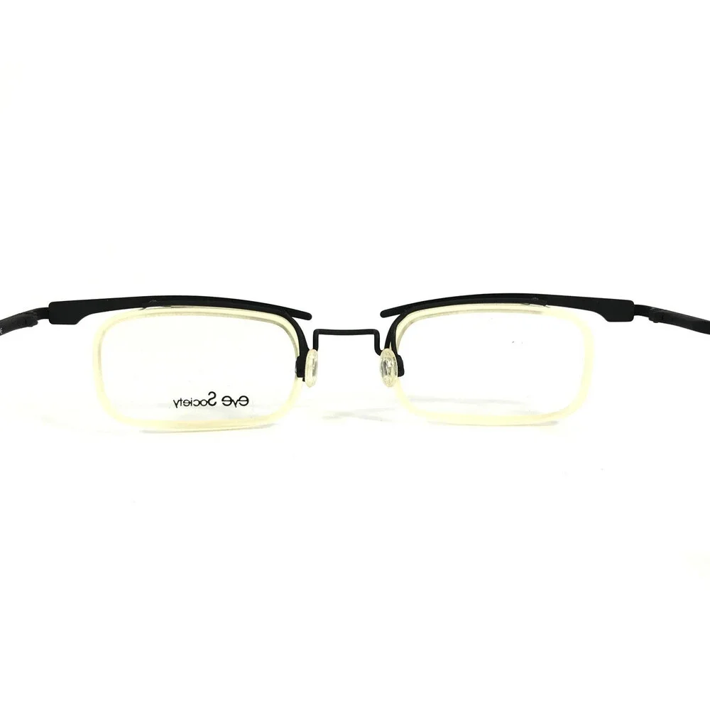 Eye Society by RK Design Eyeglasses Frames ES 8 col. 020 Black Clear 45-20-135
